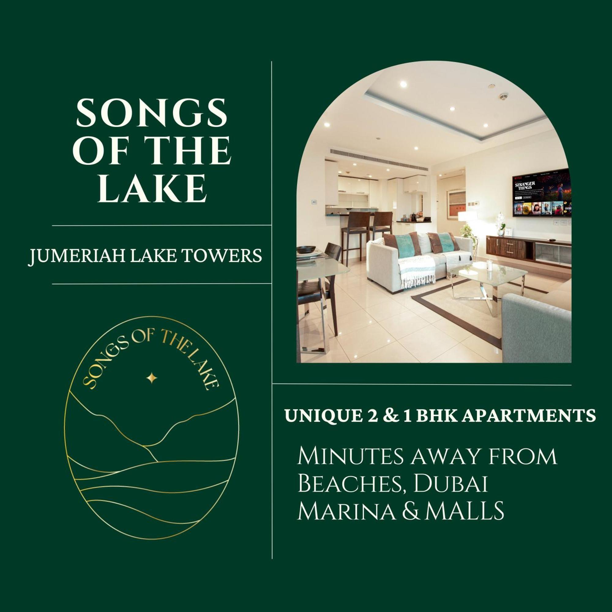 Songs Of The Lake By Lagom - Bonnington Apartment Jumeirah Lake Towers, Дубай Экстерьер фото